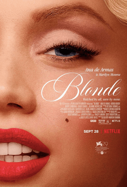 Promotional image for "Blonde." (Netflix)