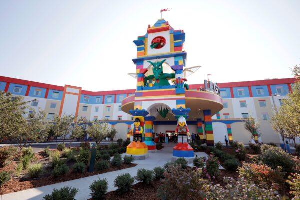 The LEGOLAND New York Hotel in Goshen, N.Y., on Aug. 6, 2021. (Michael Loccisano/Getty Images)
