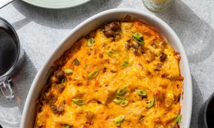 This Cheesy Sausage Breakfast Casserole Is the Ultimate Make-Ahead Meal
