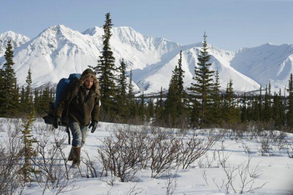 Emile Hirsch as Chris McCandless continues his trek because things were “more exciting when I was penniless,” and because the “freedom and simple beauty is just too good to pass up,” in "Into the Wild." (Paramount Vantage)