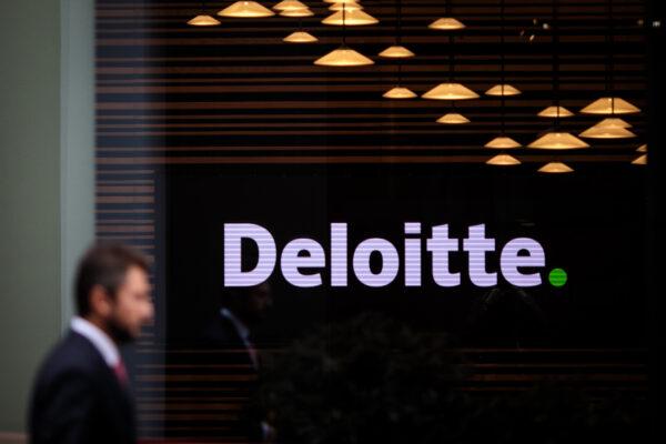 The Deloitte offices at 2 New Square in London, on Oct. 2, 2018. (Jack Taylor/Getty Images)