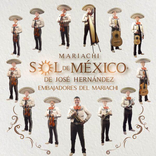 Mariachi music band Mariachi del Sol de Mexico. (Courtesy of José Hernández)