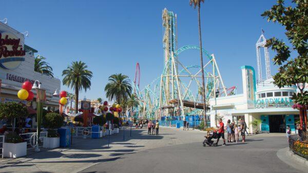 The Boardwalk area of Knott’s Berry Farm. (Courtesy of Karen Gough)