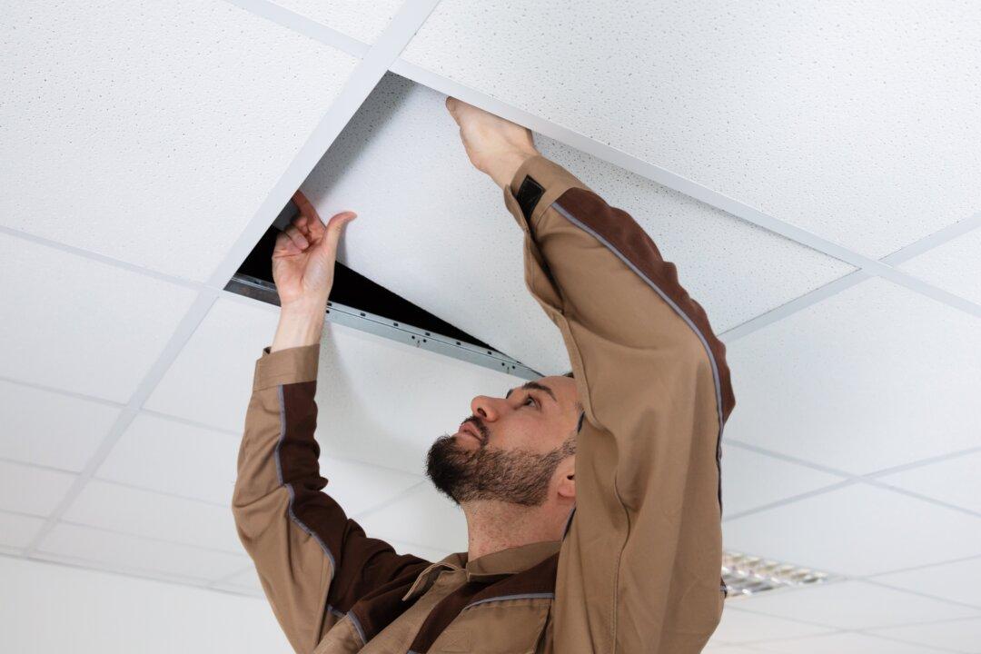 Quiet Acoustic Tiles Are Easy to Install