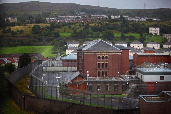 A general view of Greenock Prison in Scotland, where convicted Lockerbie airline bomber Abdel Basset al-Megrahi, is being held, on Aug. 19, 2009. (Jeff J Mitchell/Getty Images)