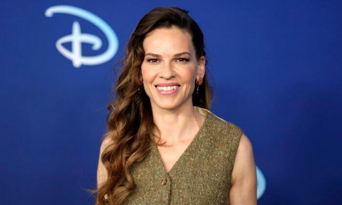 Hilary Swank Talks Filming New Series While Expecting Twins