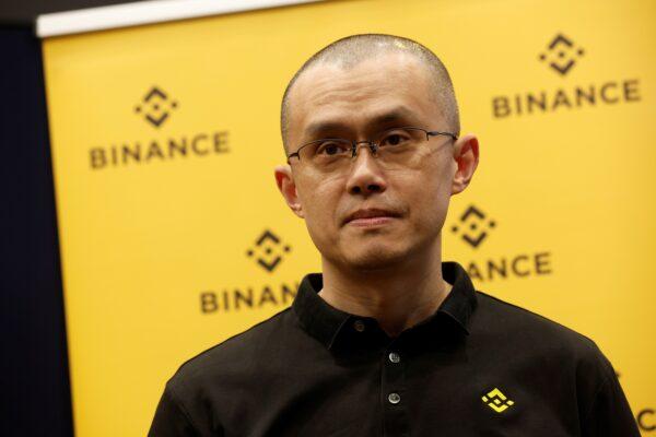 Changpeng Zhao, founder and chief executive officer of Binance, in Paris, France, on June 16, 2022. (Benoit Tessier/Reuters)