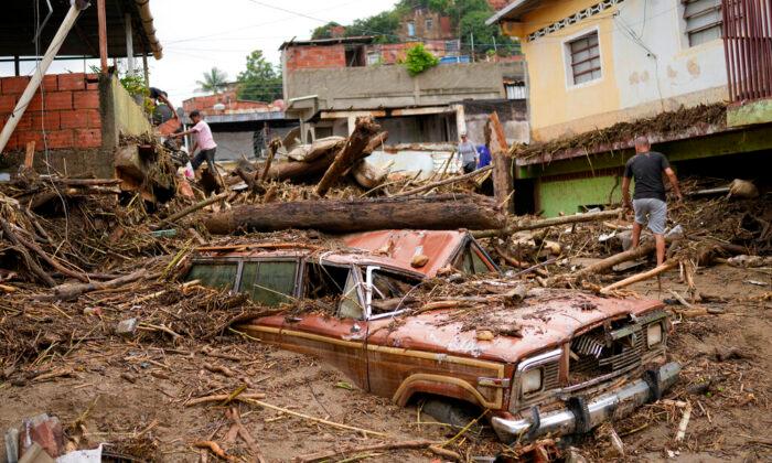 Rain-Fueled Landslide Sweeps Through Venezuela Town; 22 Dead