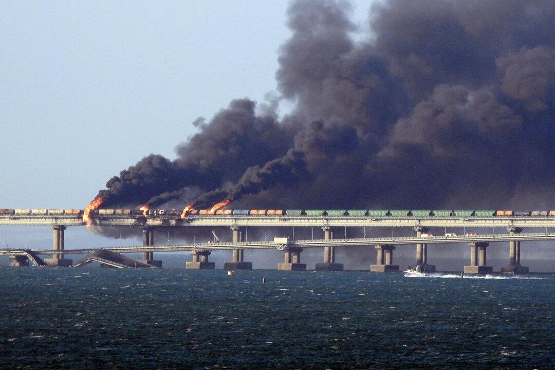 Putin Says Ukraine Is Responsible for Crimea Bridge Explosion, Calls It Terrorism