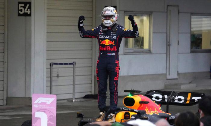 Verstappen Takes 2nd Straight Drivers’ Title With Japan Win
