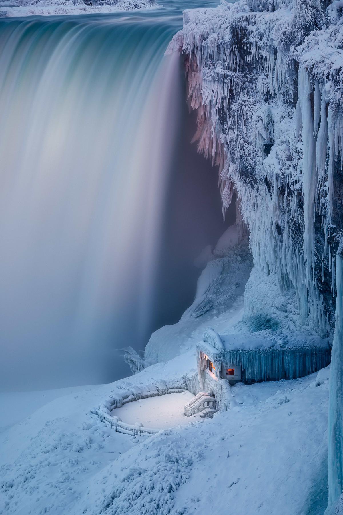 "Frozen" by Zhenhuan Zhou. (Courtesy of Zhenhuan Zhou/<a href="https://www.facebook.com/RMetSoc/">Royal Meteorological Society</a>)