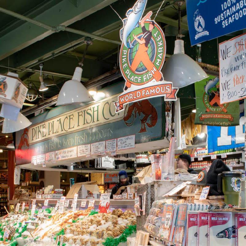 Pike Place Market. (Courtesy of Pike Place Market)