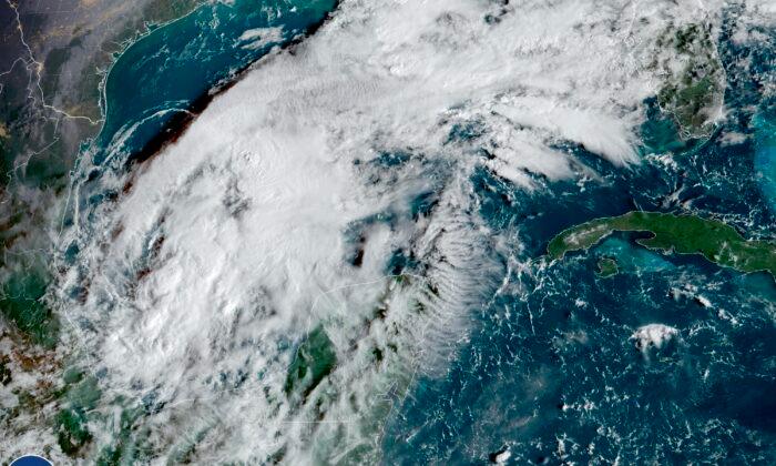 Tropical Storm Karl Strengthens in Gulf Off Mexico’s Coast
