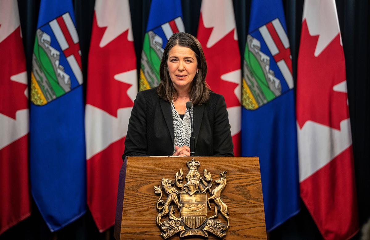 Alberta's New Premier Says Unvaccinated Are the 'Most Discriminated-Against Group' She Has Seen