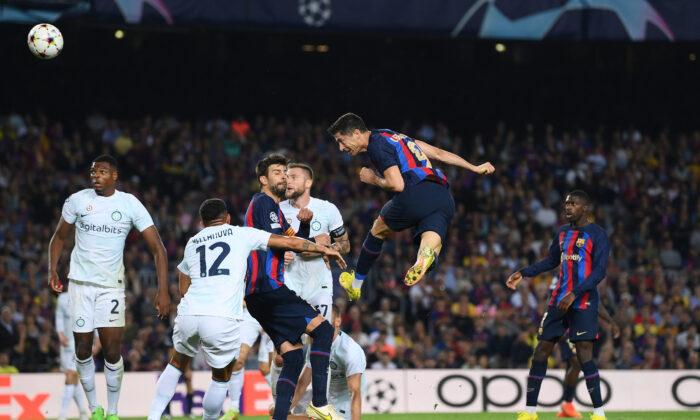 Lewandowski Late Show Rescues Barcelona but Early Exit Looms