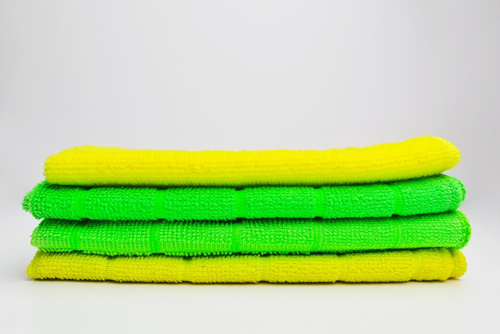 Microfiber cloths are the most effective tool for dusting. (Dmytro Melnyk/Shutterstock)