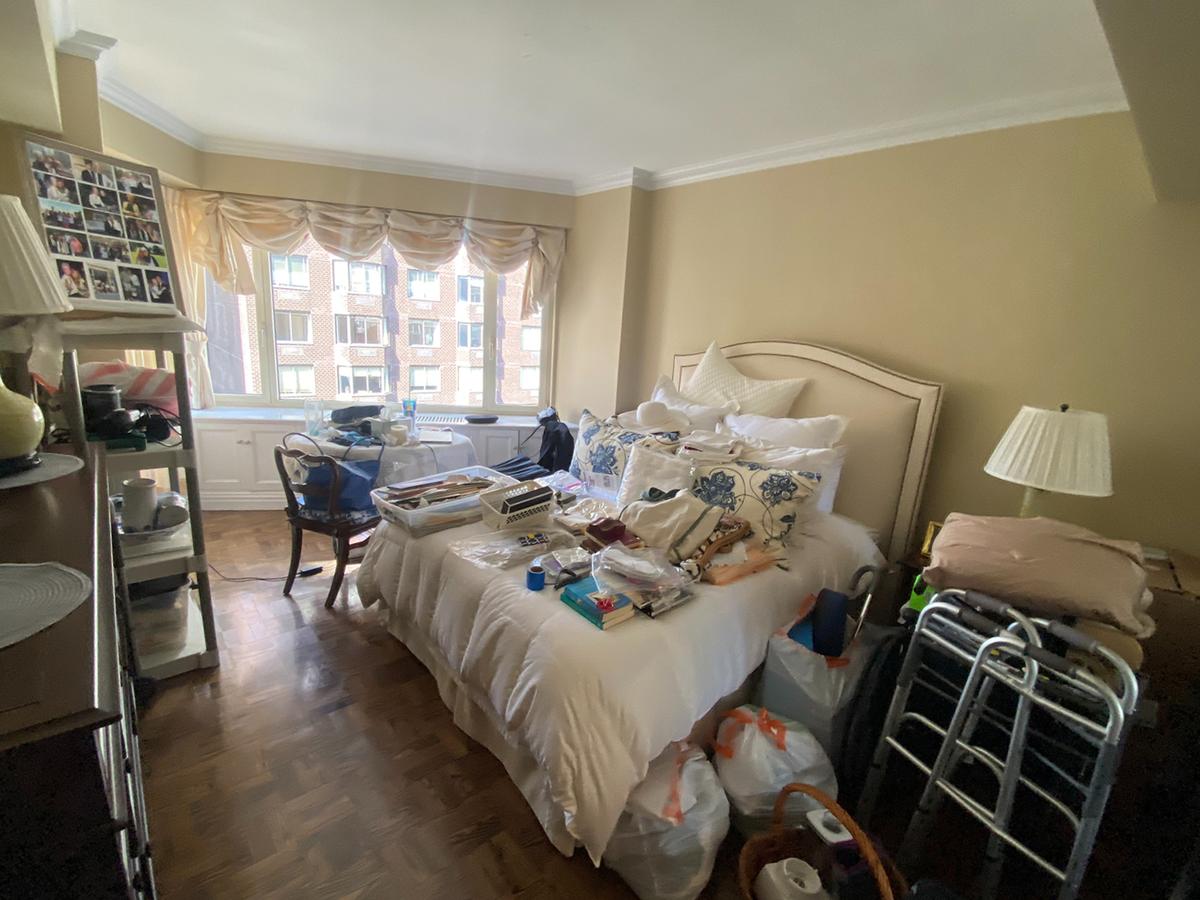 A bedroom cluttered with personal belongings. (Handout/TNS)