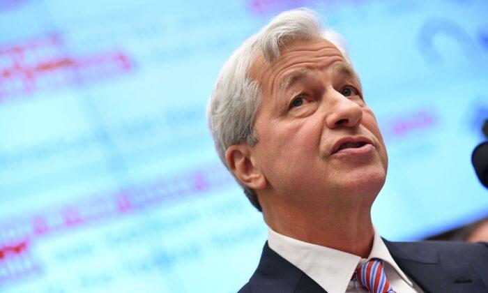 JPMorgan Chase CEO Jamie Dimon testifies before the House Financial Services Committee on Capitol Hill on April 10, 2019. (Mandel Ngan/AFP via Getty Images)