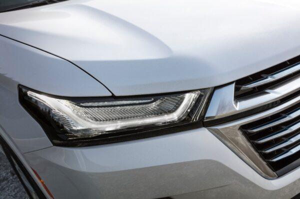 A close look at the details in the headlamp. (Courtesy of Chevrolet Pressroom)