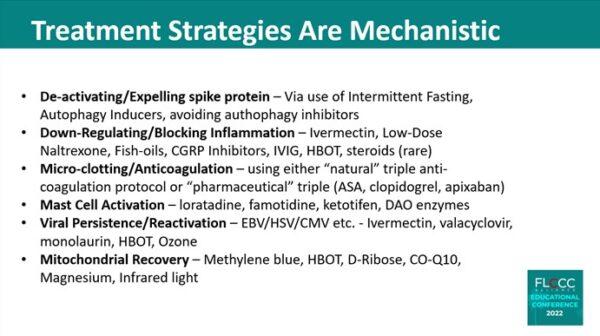 Dr. Pierre Kory's slides presented at the FLCCC conference in Orlando, Florida (Courtesy of the FLCCC)