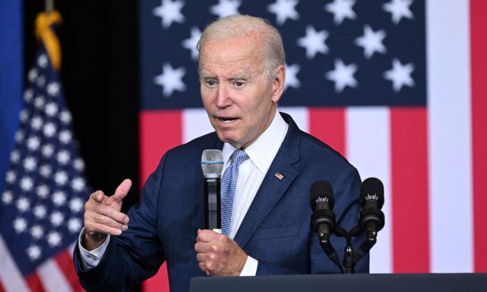 Biden Stumps for Rep. Mike Levin in San Diego