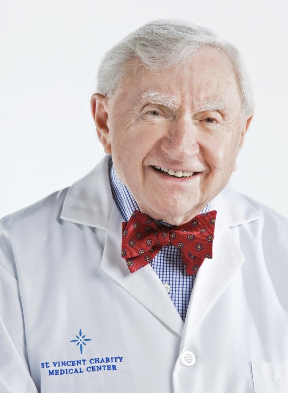 Dr. Howard Tucker of Cleveland, Ohio. (Courtesy of St. Vincent Charity Medical Center via Guinness World Records)
