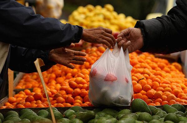 Fresh produce is sold at the Wesley Market in Mt Roskill in Auckland, New Zealand, on Sept. 2, 2011. (Phil Walter/Getty Images)