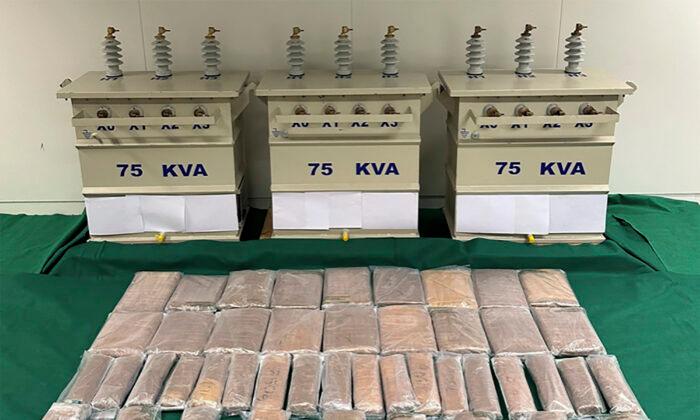 Hong Kong Seizes Drugs Hidden in Electrical Transformers
