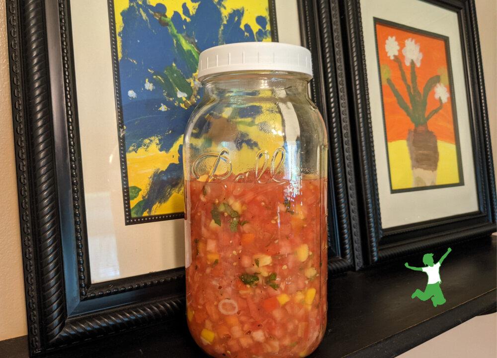 5-Minute Fermented Salsa Trick