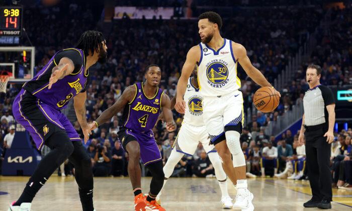 Stephen Curry, Warriors Celebrate Championship, Beat Lakers