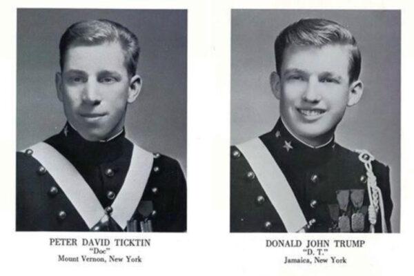 Photo of attorney Peter Ticktin from his days as part of the 1964 graduating class at the New York Military Academy with Donald Trump. (Courtesy of Peter Ticktin)