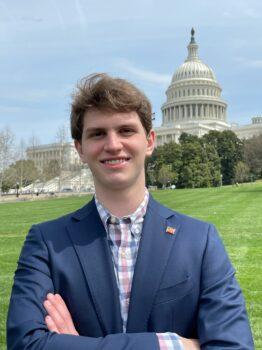 A high schooler from New Jersey visiting Washington, Willaim Atkins is the chair of the recently formed High School Republican National Federation. Currently, the student-led organization has local chapters in 30 states. (HSREPS.org)