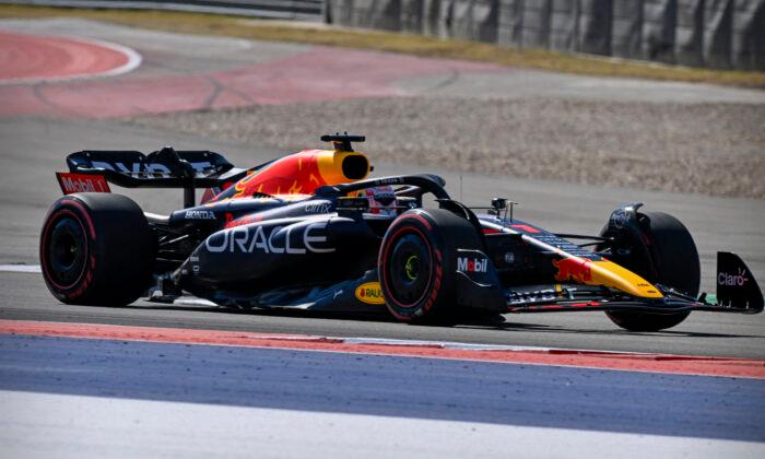 Verstappen Fastest in Final US Grand Prix Practice