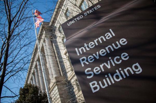 The Internal Revenue Service (IRS) building in Washington on Feb. 19, 2014. (Jim Watson/AFP/Getty Images)