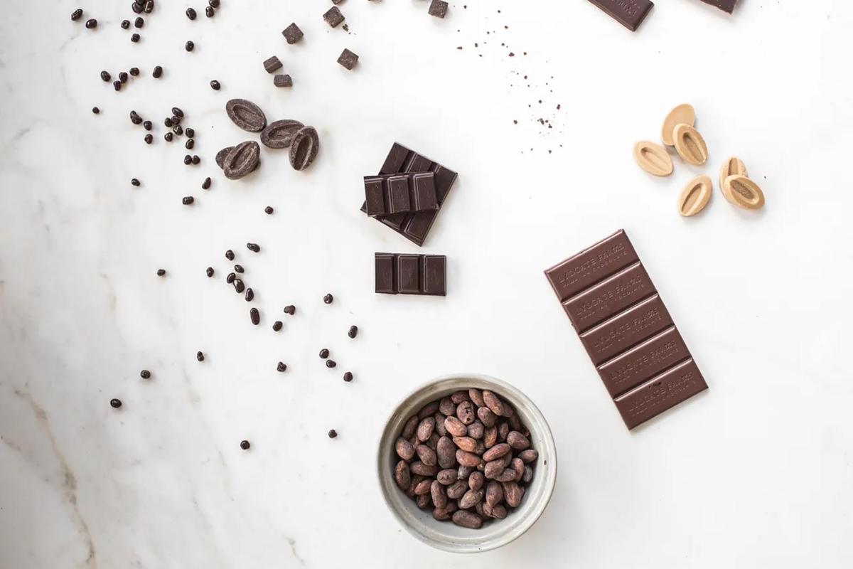 Lydgate Farms makes a variety of chocolate, including dark chocolate with Koloa bourbon and milk chocolate with coffee and cacao nibs. (Courtesy of Lydgate Farms/TNS)