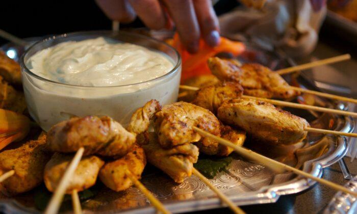 Indian-Spiced Chicken Skewers Are Tasty Cocktail Fare
