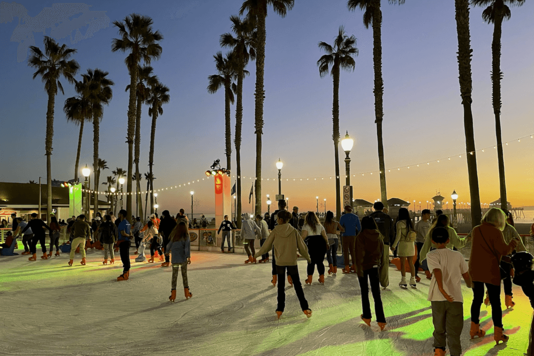 Ice Skating at Huntington Beach Pier Returns in November