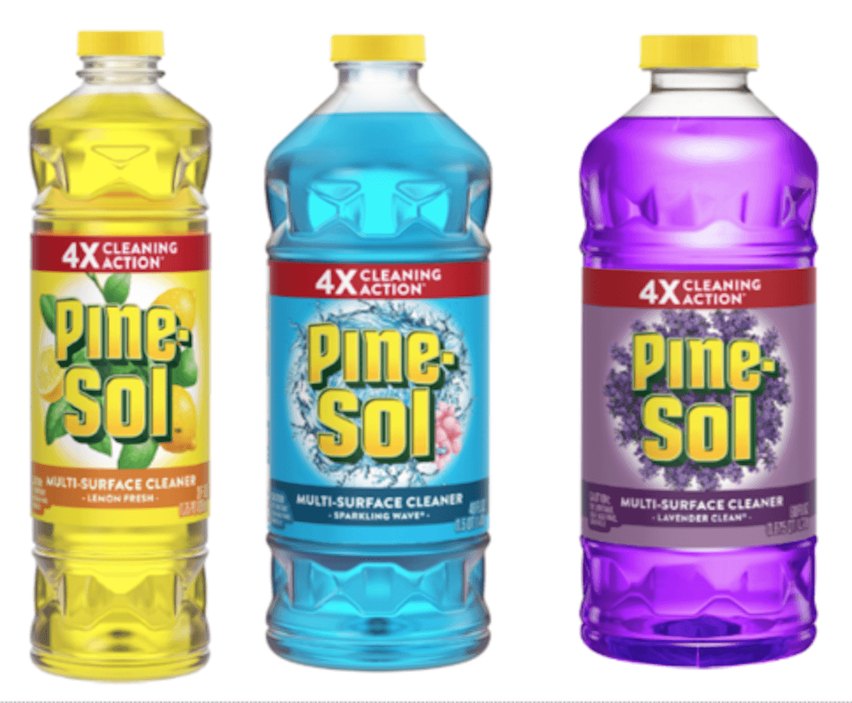 Clorox Recalls Several Pine-Sol Cleaning Products Due to Risk of Exposure to Bacteria