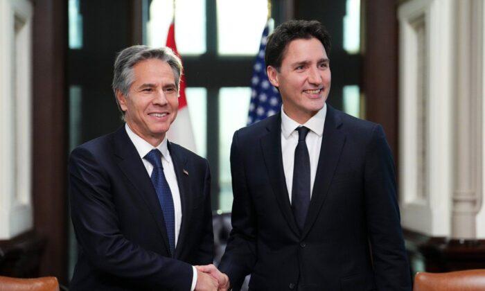 US Secretary of State Continuing First Canadian Visit in Montreal Today