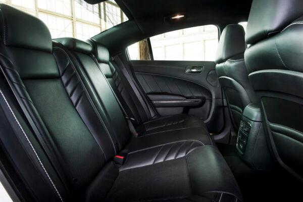 The rear seat. (Courtesy of Stellantis)