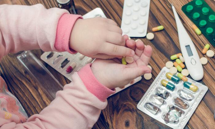 Child Danger: Almost Half of Parents Have Leftover Meds at Home