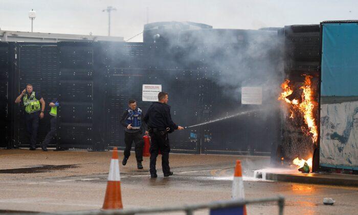 UK Immigration Center Firebomb Attack Declared ‘Terrorist Incident’