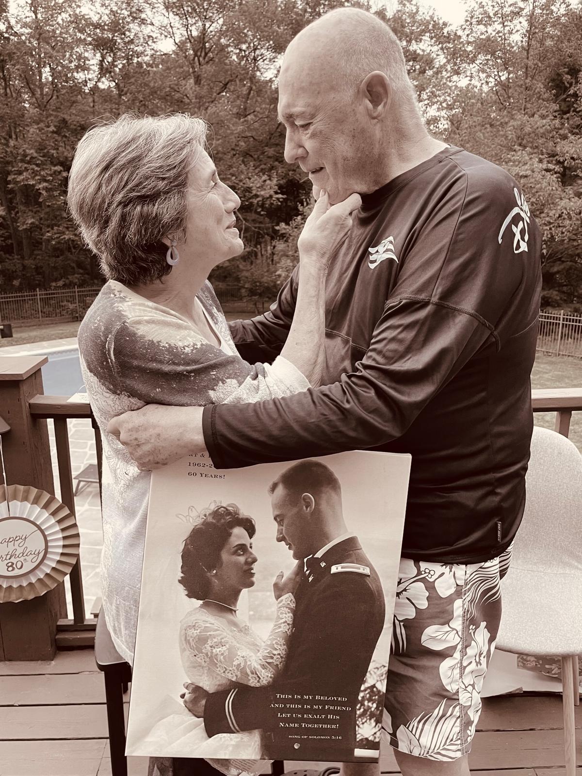 Karen and Arthur Brown got married on June 9, 1962. The couple first met each other on Memorial Day 1957. (Courtesy of <a href="https://www.tiktok.com/@sydneygbrown">Sydney Brown</a>)