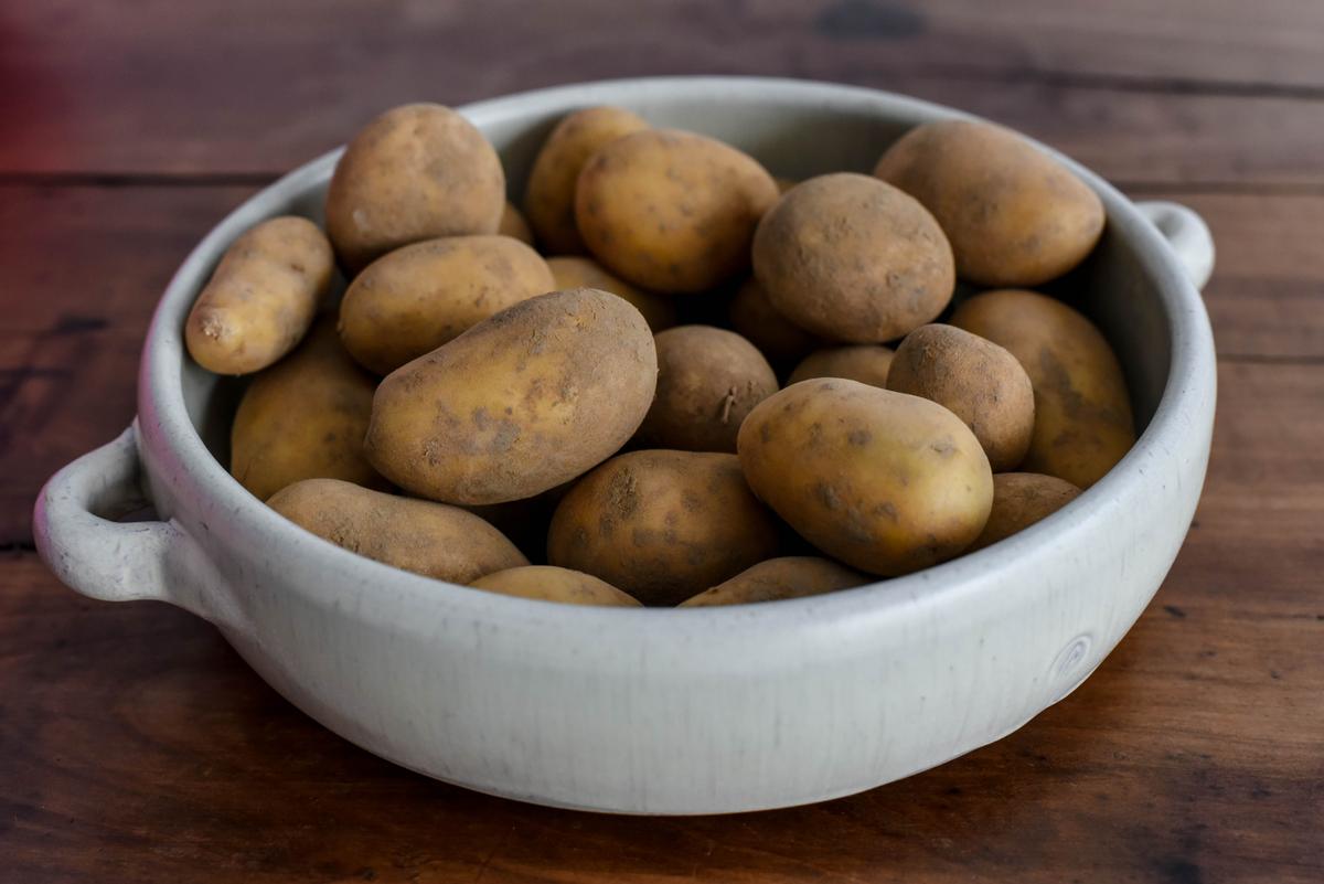 For the potatoes, use russets, which have the most starch, or Yukon Golds, which hold their shape well and bake up very tender. (Audrey Le Goff)