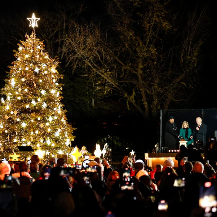 Biden Delivers Remarks at the National Christmas Tree Lighting Ceremony