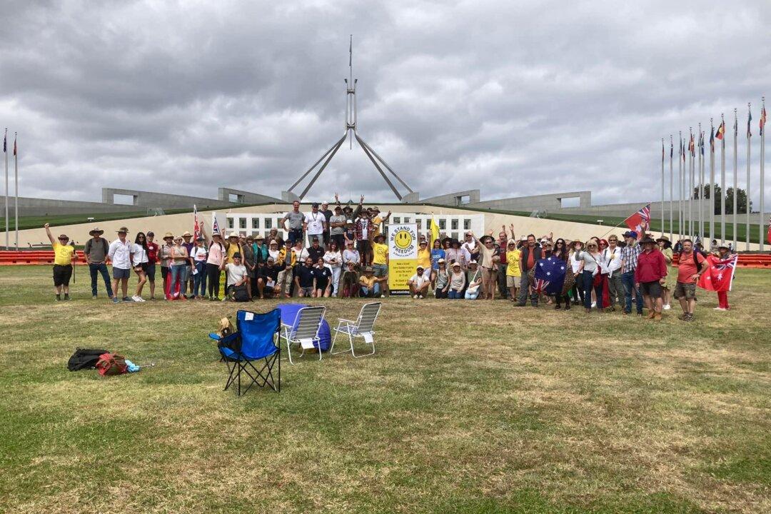 Standing in a Park for Truth