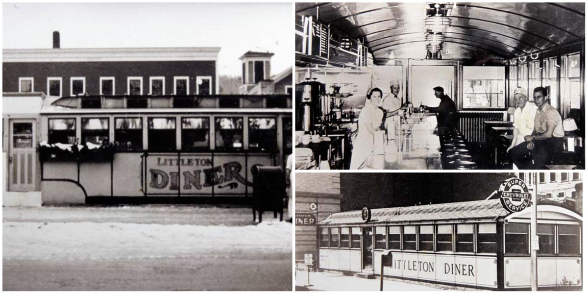 Historical images of Littleton Diner, which first opened in 1930. (Courtesy of Littleton Diner)
