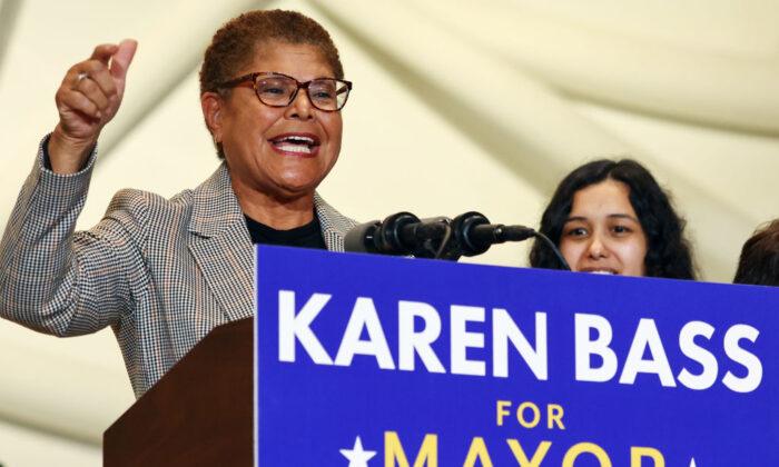 US Rep. Karen Bass Elected Los Angeles Mayor