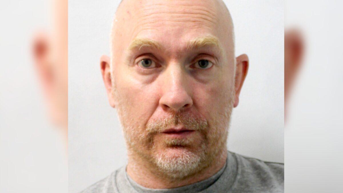An undated police mugshot of Wayne Couzens, a serving police officer who abducted, raped and murdered Sarah Everard in London in March 2021. (Metropolitan Police)
