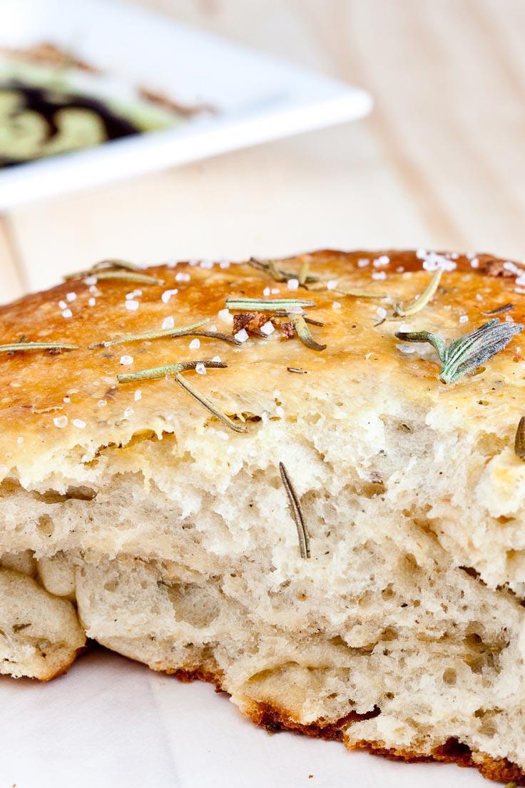 This rosemary garlic bread is guaranteed to be a hit with all your guests. (Courtesy of Amy Dong)